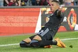 Minnesota United midfielder Kervin Arriaga celebrates after scoring a goal against Toronto FC during the second half of an MLS soccer match Saturday, June 3, 2023, in St. Paul, Minn.