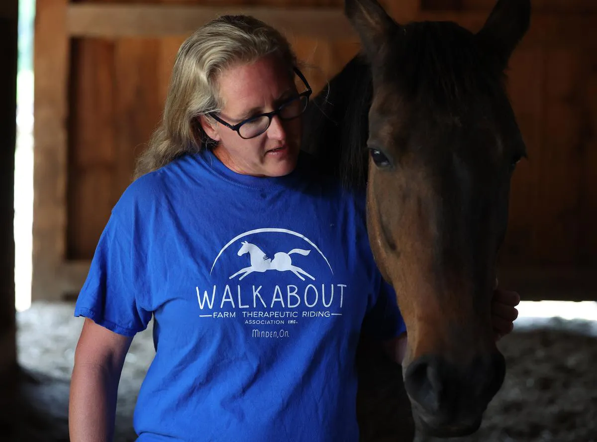 Jennifer Semach runs Walkabout Farm Therapeutic Riding Association, a charity that provides therapeutic riding and equine-assisted learning for differently abled children and adults with complex physical and mental health needs. She says some of her medically fragile clients have already pulled out due to the lack of an ER nearby.